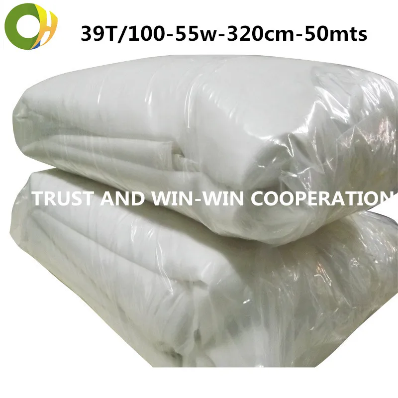 

100mesh-55W-320cm-50mts Screen Mesh For Textile Printing With Free Shipping