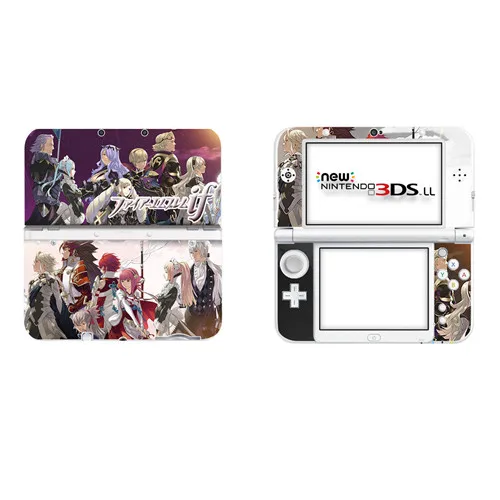 DSLL0055 Огненная эмблема виниловая наклейка на кожу для нового 3DS XL Скины Наклейка s для нового 3DS LL виниловая Защитная Наклейка - Цвет: DSLL0055