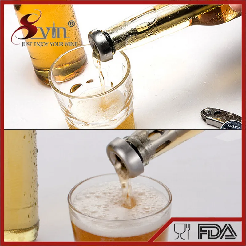 Svin 2pcs Instant Stainless Steel Beer Chiller Sticker for Promotion Gift Enfriador De Cerveza Cubo Cooler Para Cerveja Bottle | Дом и сад