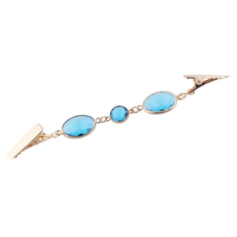 Модные женские Кристаллы Стразы свитер шаль зажимы кардиган воротник