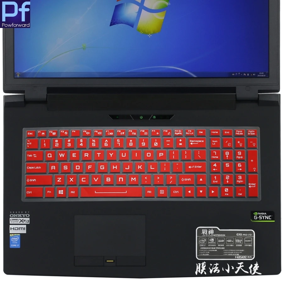 Защитный чехол для клавиатуры ноутбука Machenike M710C i7D1 17 3 15 6 дюймов Thunderobot G17X G17X-G8 G155P