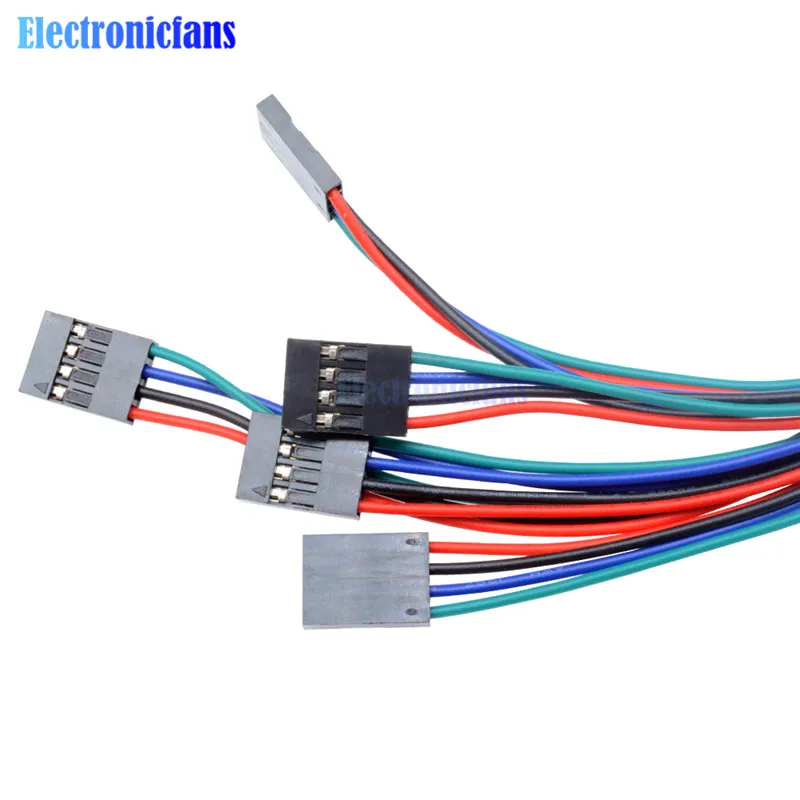 4 pin 70 см набор кабелей женский Перемычка провод для Arduino 3D принтер Reprap|jumper wire|wire