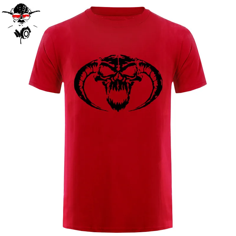 Новейшая Мужская забавная модная Классическая футболка с черепом, крутые топы, Мужская футболка с коротким рукавом