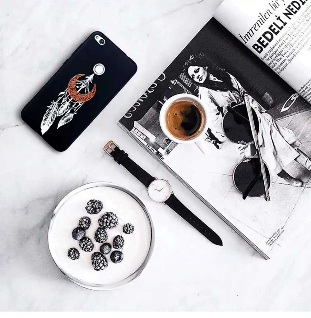 Mokoemi Модный узор Роскошный мягкий 5," чехол для huawei P8 Lite Для huawei P8 Lite чехол для телефона