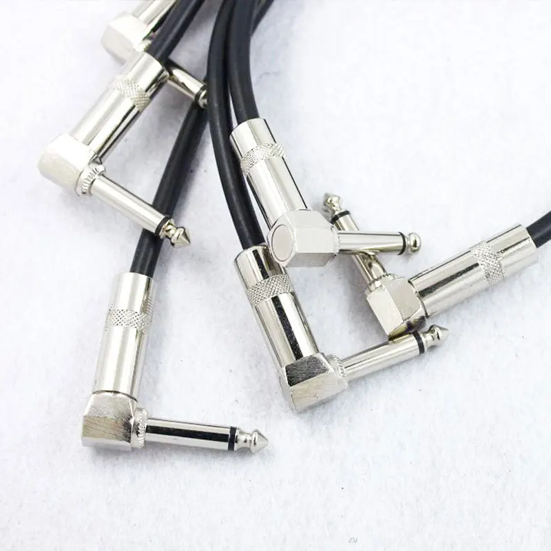 Педаль эффектов для бас-гитары 6 35 мм соединительный кабель штекер длина 30 см |