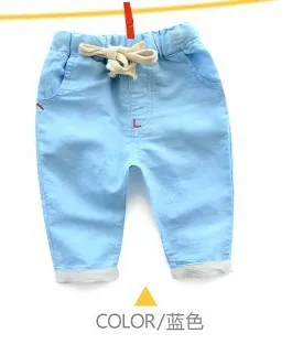 2017 New Summer capri Kids Pants Boys for Girls Children Linen Cotton Casual Leisure Trousers Fantasia Infantil | Детская одежда и