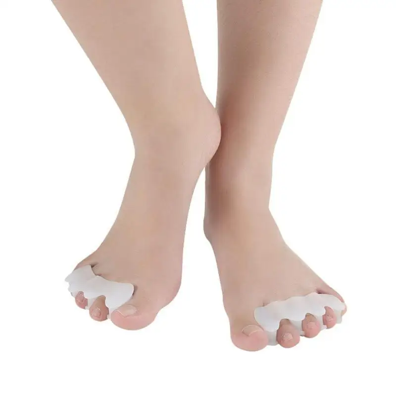 2 шт./компл. силиконовый корректор для большого пальца ноги|Инструмент ухода за