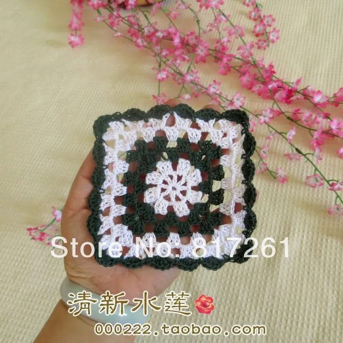 2014 Новый zakka модный 6 pic/lot croche кружева doilies Свадебный войлочный Настольный коврик