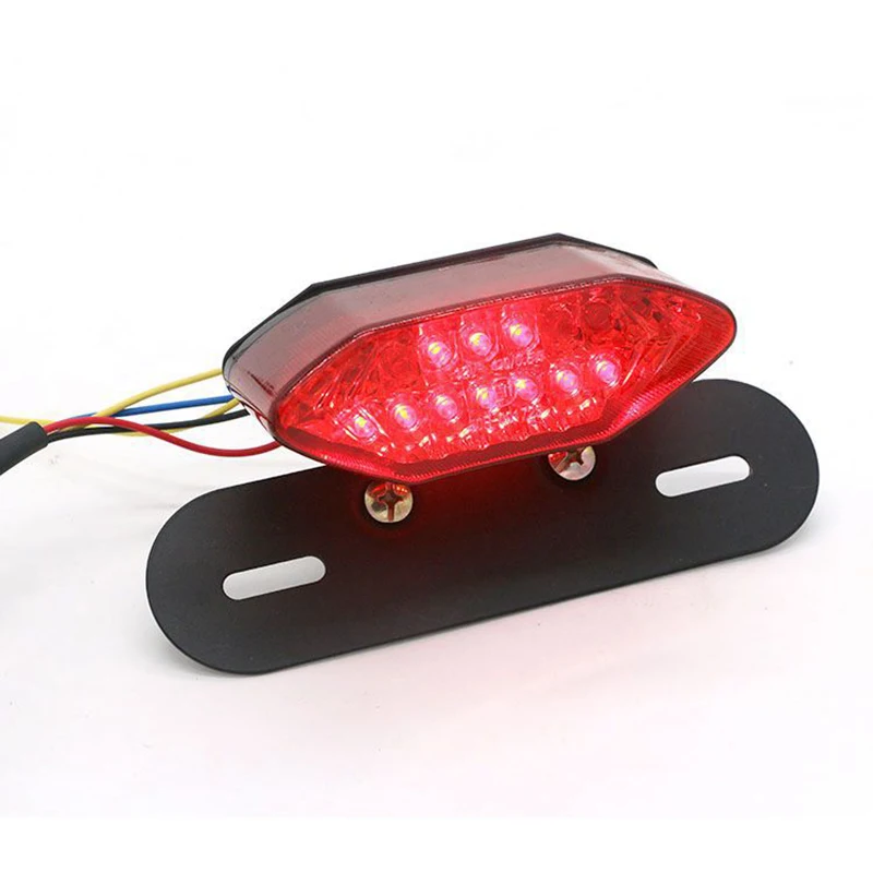 Мотоцикл светодиодный фонарь светильник мотор обратно мигалка DC 12V скутер