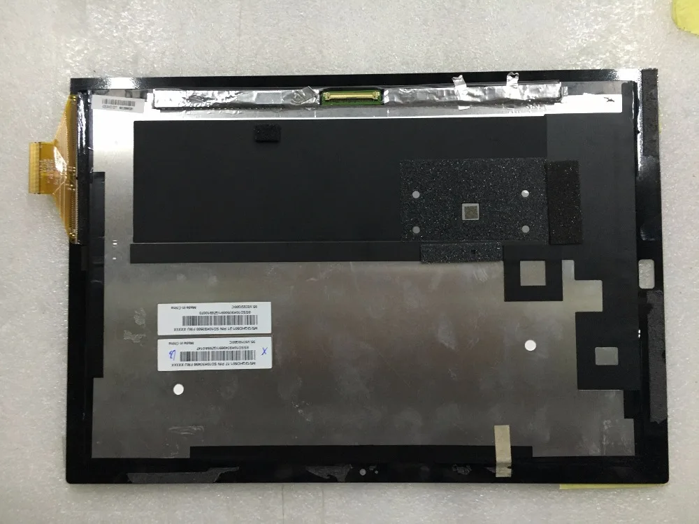 Новый 12 дюймовый сенсорный ЖК экран для Lenovo Thinkpad X1 Настольный MS12QHD501 21 сменный