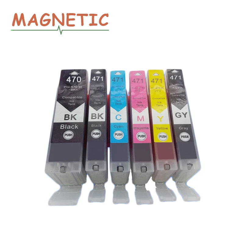 Картридж 12X для принтера canon PGI470 CLI471 PIXMA MG5740 MG6840 MG7740 pgi 470 cli 471 | Компьютеры и офис