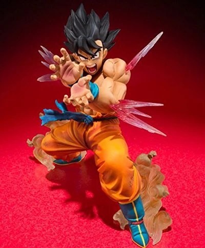 Новый Saiyan Сон Гоку Гоко тройной Kaiohken Kamehameha Акира Торияма Dragon Ball Z Bandai 4 3 &quotфигурка
