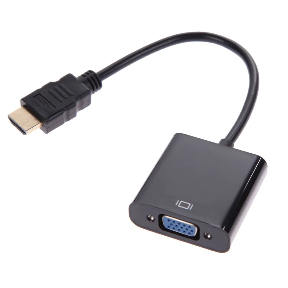 Универсальный адаптер 3 в 1 1080p Micro HDMI/Mini HDMI/HDMI к VGA конвертер чипсетов| |
