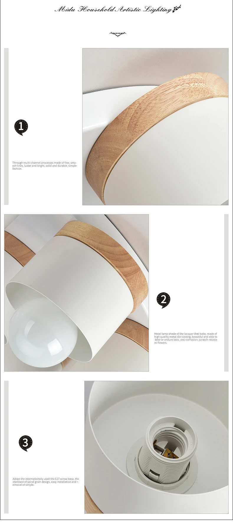 TRAZOS, простой дизайн, светодиодный потолочный светильник для столовой, деревянный, кухонный лампадарио, винтажный, металлический, подвесной светильник для ресторана, светильник