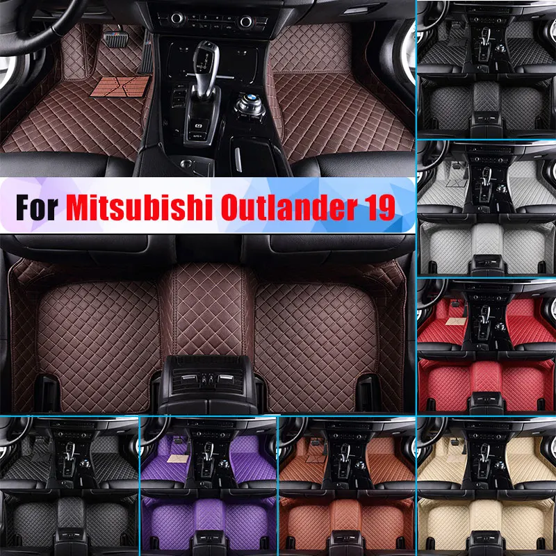 Водонепроницаемые автомобильные коврики для Mitsubishi Outlander 19 всесезонный