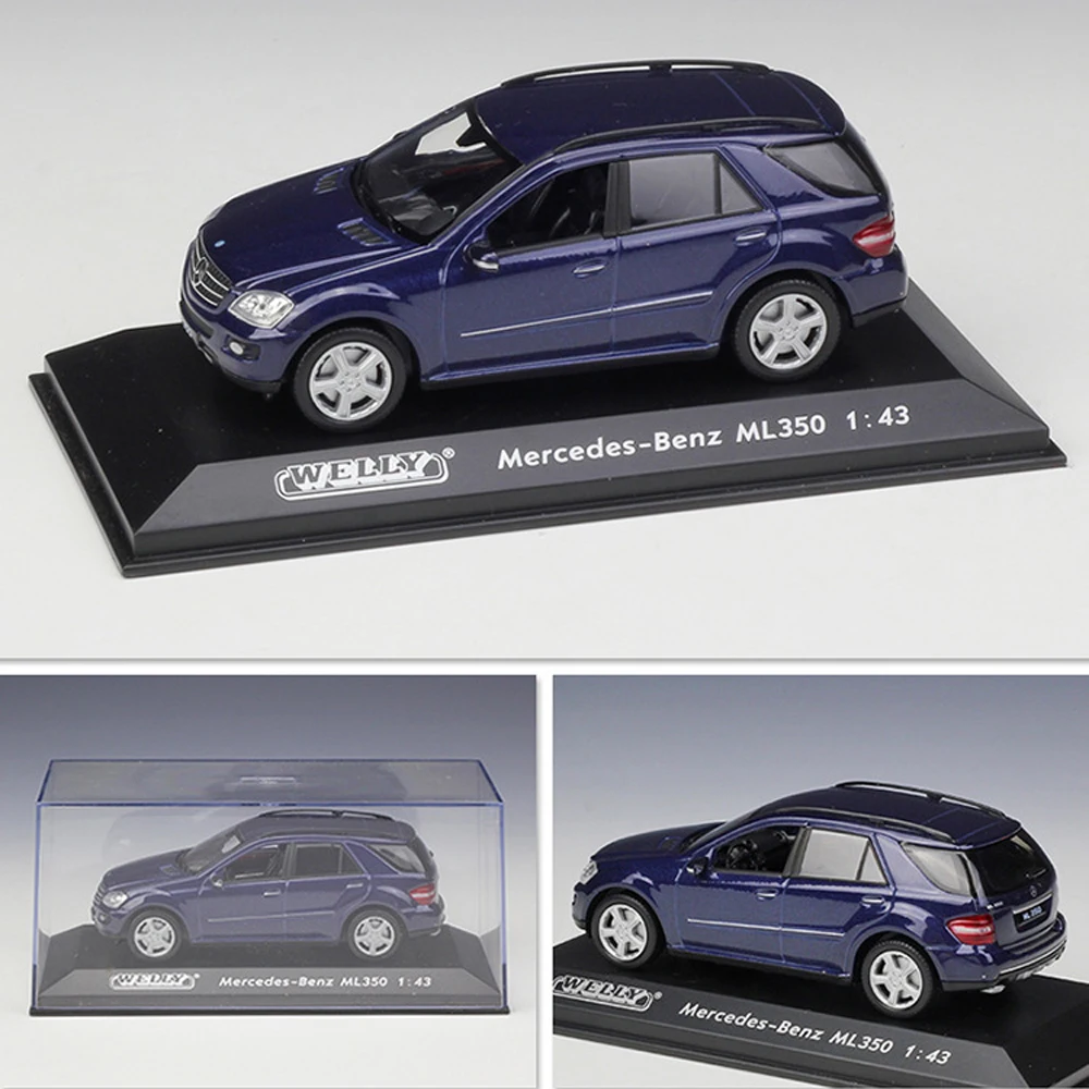 WELLY Metal Model Car 1:43 Scale Model Volvo/VW/Audi/Benz/Mini Diecast Automobile Toys For Collection Children Friend Gift