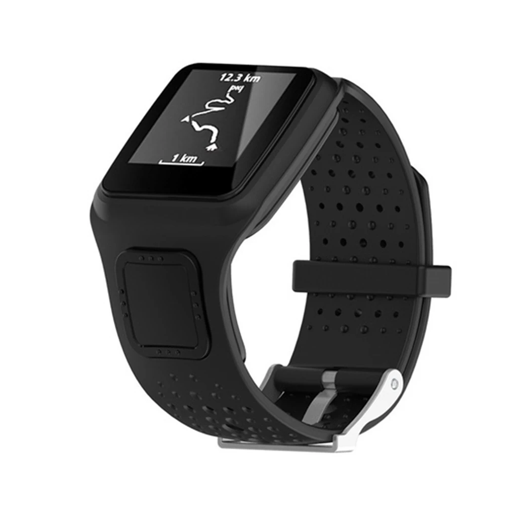Мягкий силиконовый ремешок для часов TomTom 1 серии смарт-часы спортивный ремешок аксессуары для TomTom мульти-спортивный бегун gps ремешок для часов