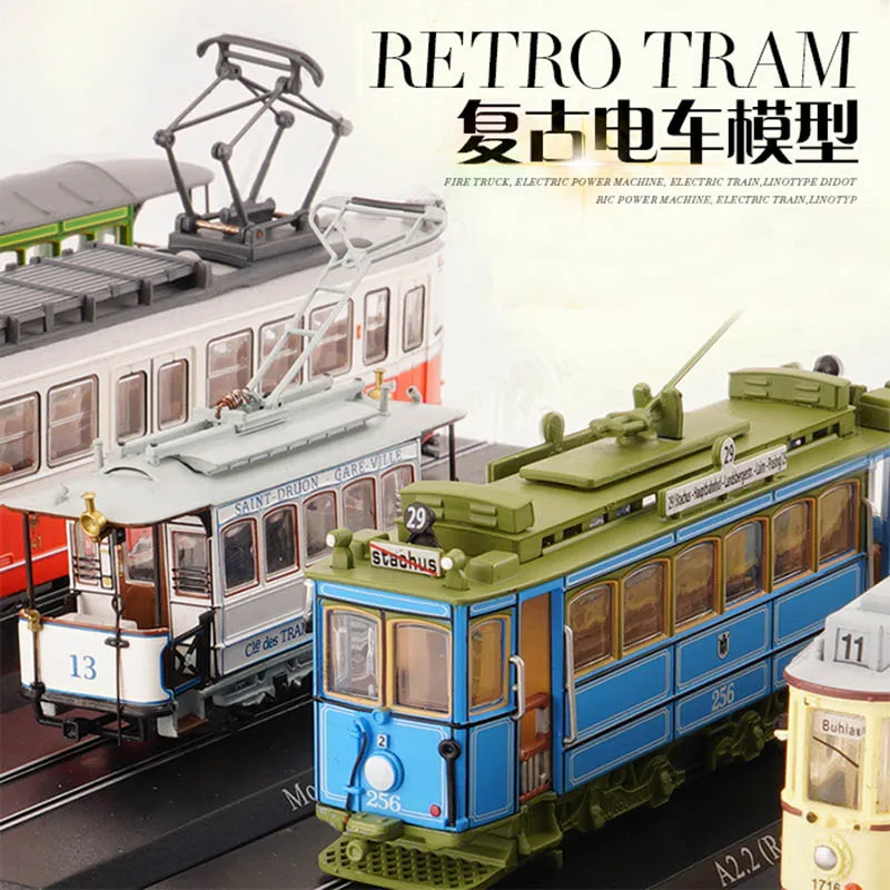 1/87 Atlas Diecasts серии трамвай Поезд Автобус GroBer Hecht игрушечные модели машин сплав коллекция металлических автомобилей игрушки