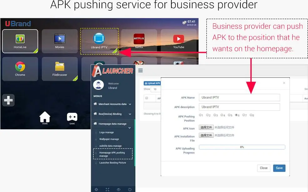 GMA PINOY телевидение IPTV BOX