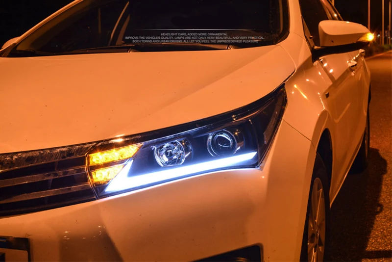 Фары для Toyota Corolla фары в сборе для Lexus style