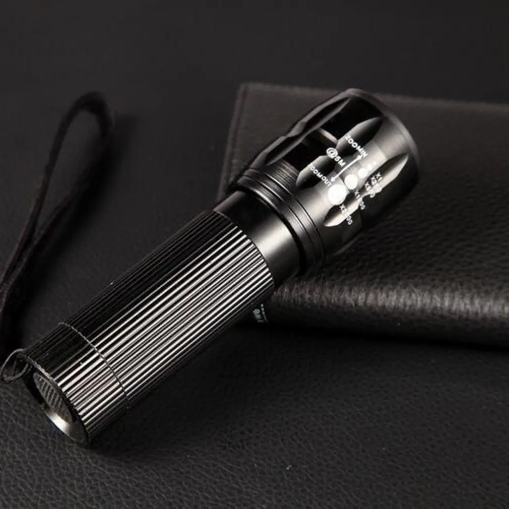 Открытый езда блики Телескопический фонарик фокусировка яркий светодиод 3
