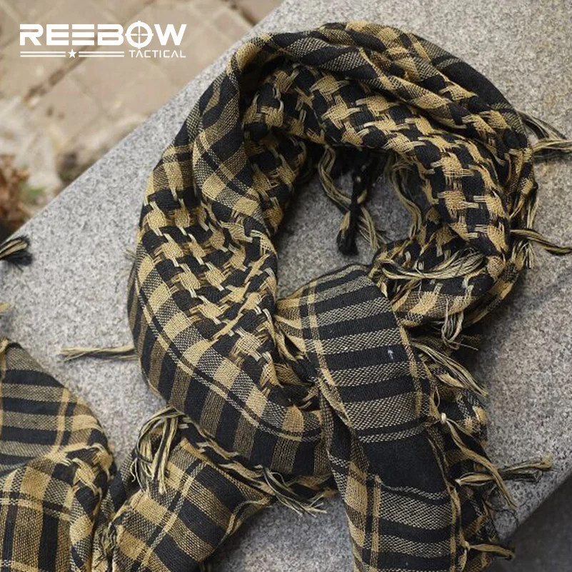 Арабский стиль глушитель пустыня тактический головной убор 100% хлопок