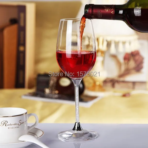 Бессвинцовый прозрачный набор из бокала красного вина 412 мл | Дом и сад