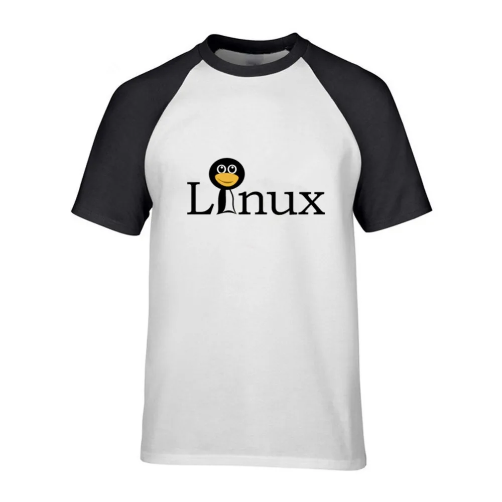 Забавные Linux Пингвин Jokerman Для мужчин кв футболка смокинг шокунин Футболка