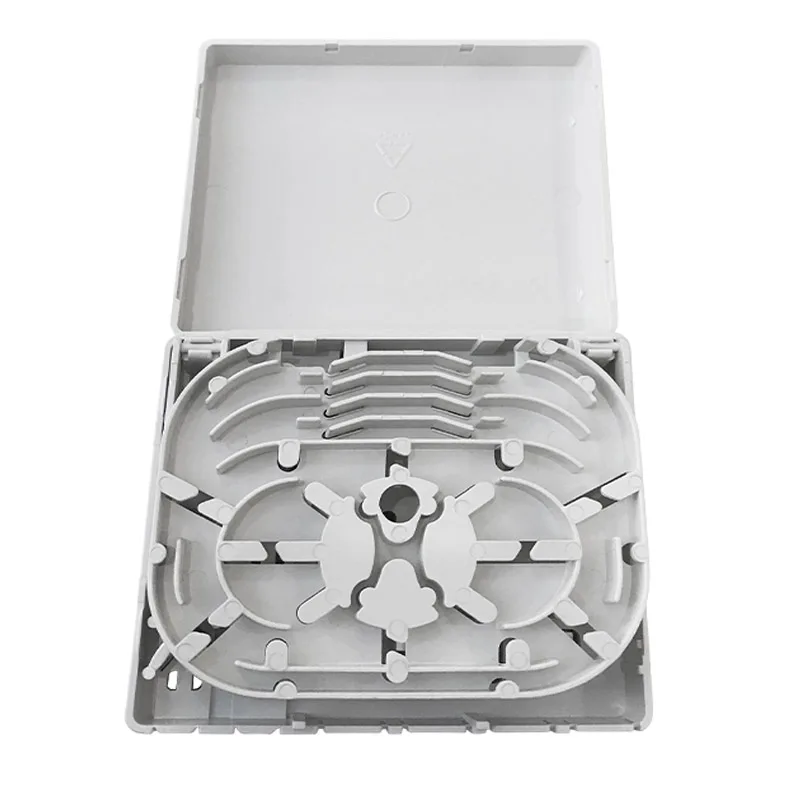 4 порта внутренняя настенная Лицевая панель FTTH волоконно оптическая