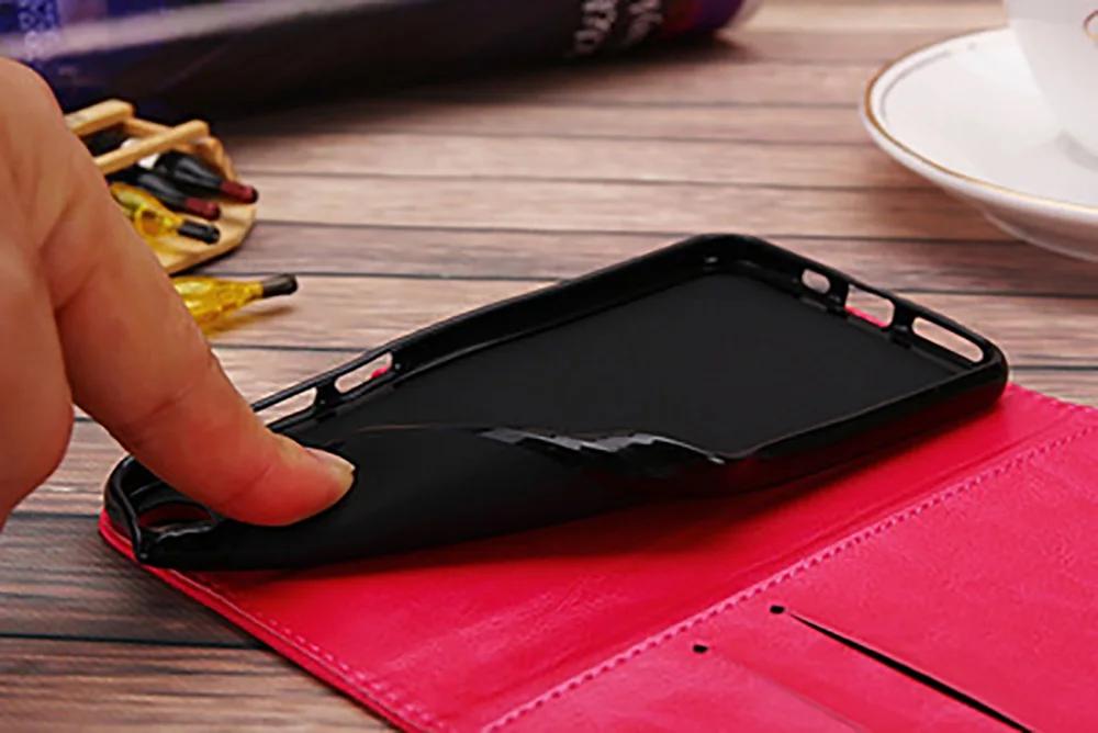 Роскошный кошелек кожаный чехол Обложка для Lenovo A1000 4 &quotчехол флип телефона