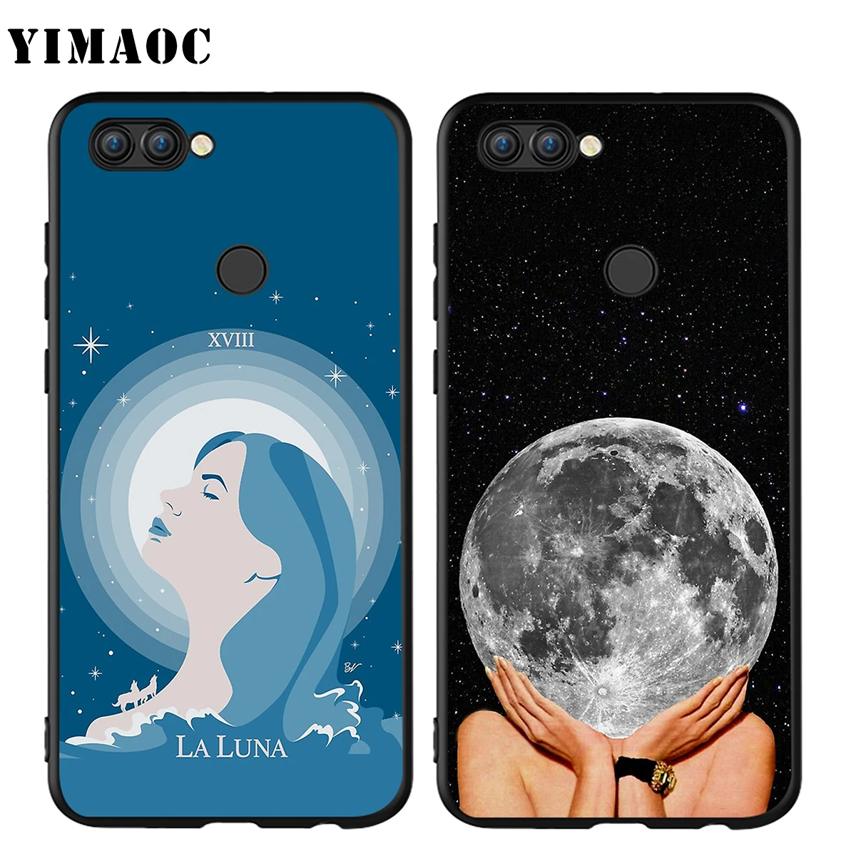 Чехол YIMAOC La Luna для Huawei Mate 10 P8 P9 P10 P20 P30 P Smart Lite Pro Mini 2017 | Мобильные телефоны и