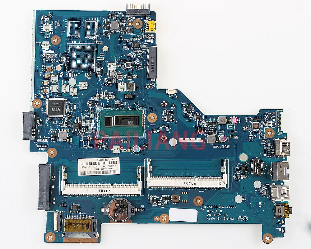 Материнская плата для ноутбука hp 15-R 250 G3 PC материнская плата I3-4010U 760781-001 аккумулятор большой емкости ZSO50 LA-A992P полный tesed DDR3