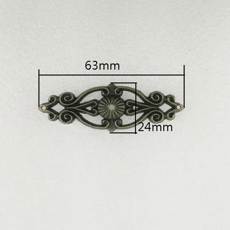 Деревянная коробка из цинкового сплава защитная для вина фурнитура украшения