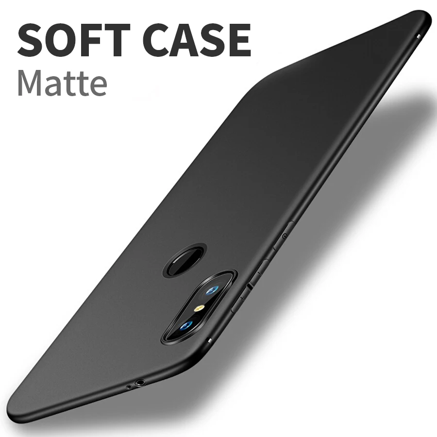 Матовая пластичный чехол из термополиуретана силикона для Xiaomi mi 8 SE A2 6X Lite макс 3