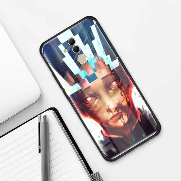 002 Чехол из закаленного стекла для huawei P30 Pro P10 P20 P30 Lite mate 10 20 Pro Honor 20 Pro 8X чехол s - Цвет: 002