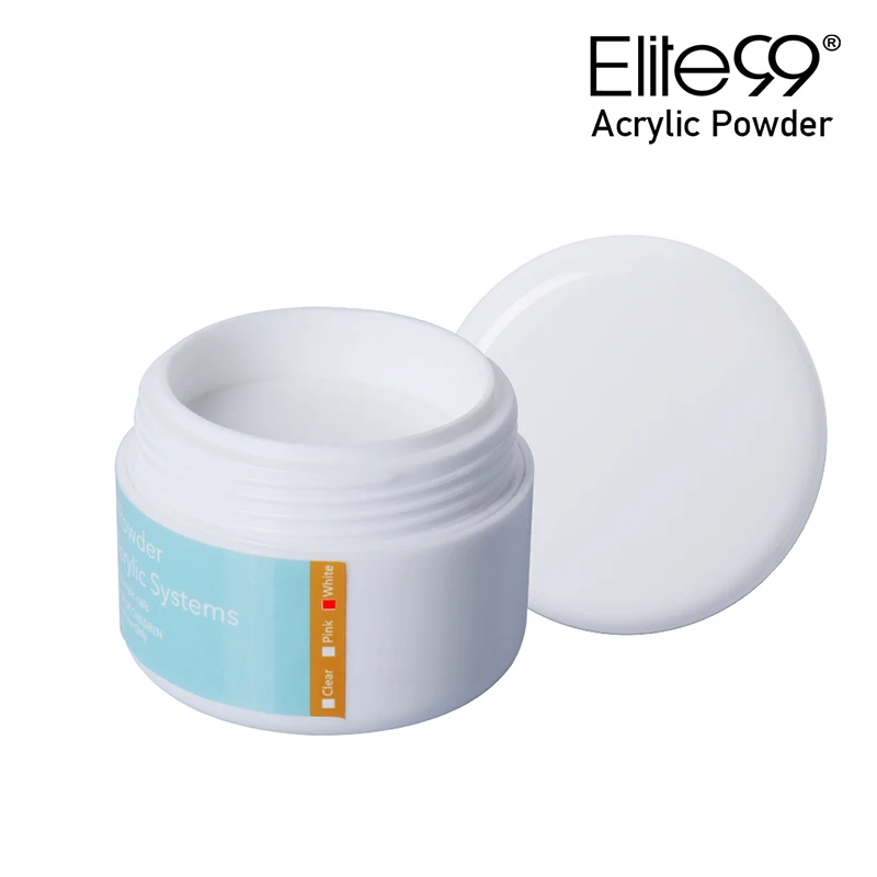 Elite99 акрил Liquid Crystal дизайн ногтей маникюр наращивание Builder прозрачный розовый