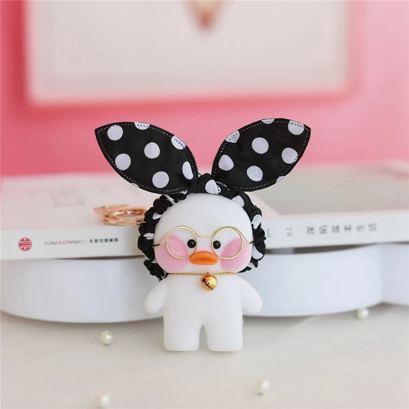 8 1 шт. 8 см Lalafanfan милый брелок игрушка Kawaii кафе мини желтая утка фигурка брелок сумки украшения игрушки для детей - Цвет: 8