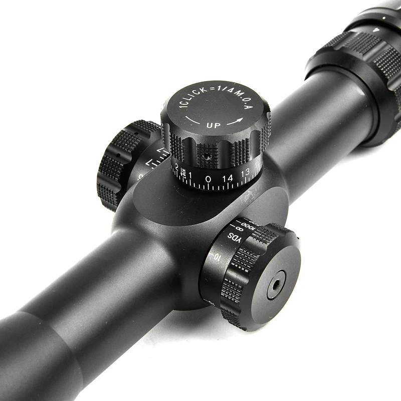 LEBO 4-14X44 SPIR прицелы для первого фокусного самолета с красной подсветкой
