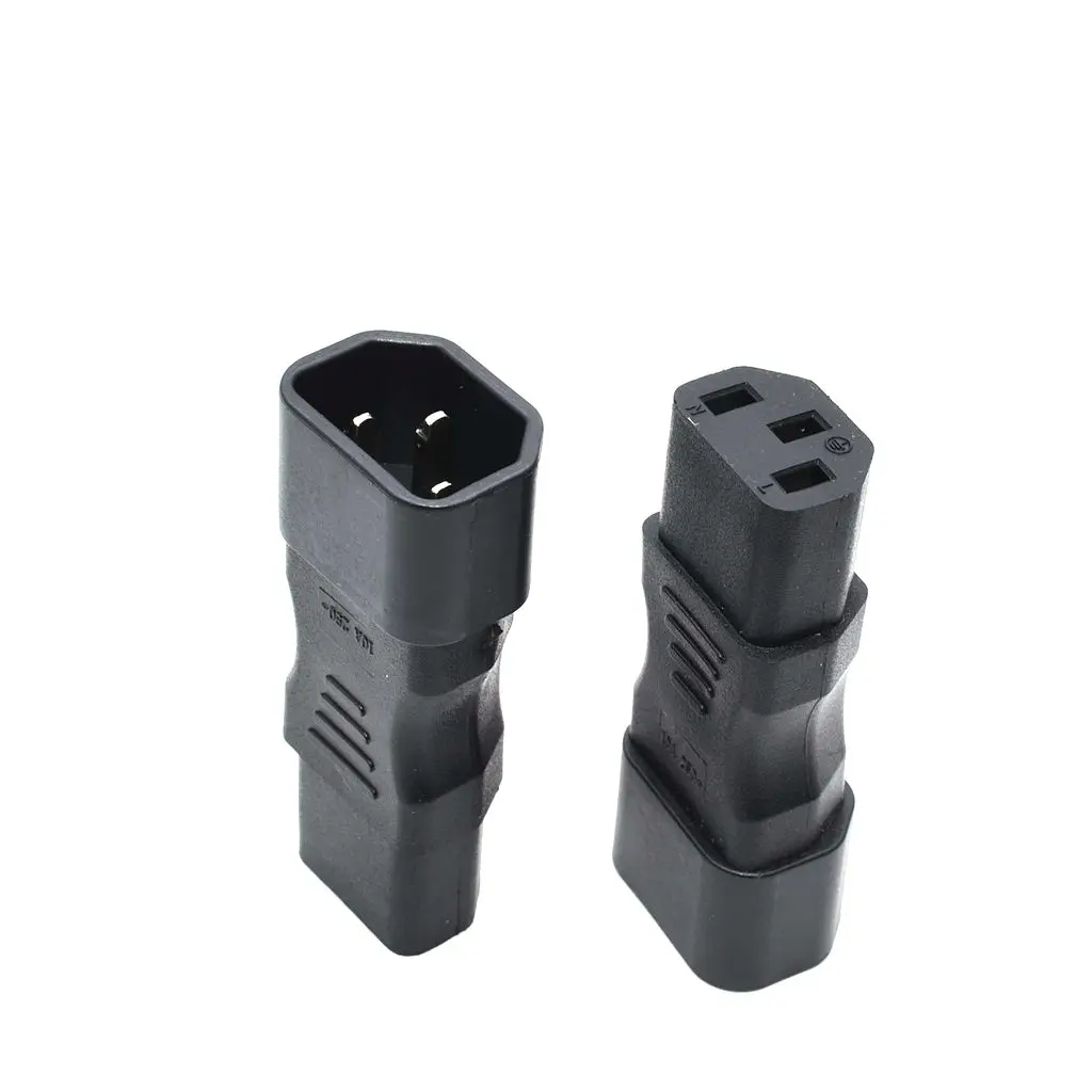Фото C13-C14 IEC 320 C13 to C14,Golbalma PDU UPS штепсельная вилка/розетка, 3-контактный удлинитель питания, розетка для настенного монтажа ЖК светодиодного ТВ №1
