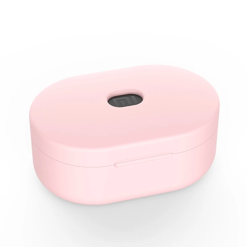 03 Цветные силиконовые ТПУ чехлы для Redmi Airdots Bluetooth беспроводная гарнитура зарядная коробка ударопрочные аксессуары сумка для Xiaomi Redmi - Цвет: 03