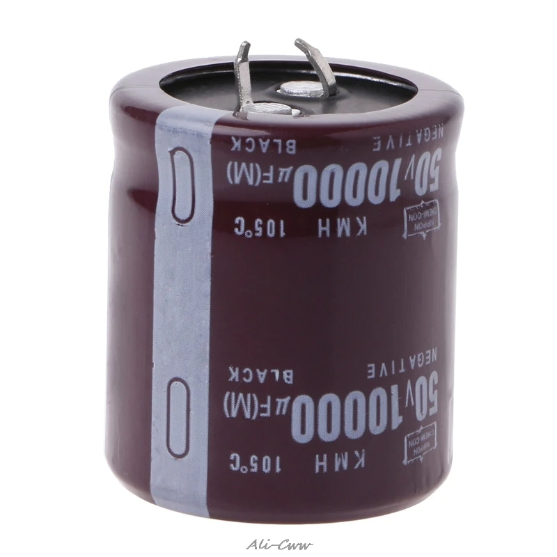 

10000uF 50V 105Celsius Power Electrolytic Capacitor Snap Fit Snap In S927