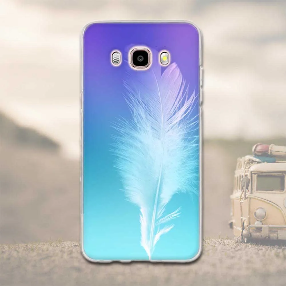 17 Мягкий чехол из ТПУ с принтом чехол для samsung Galaxy J5 J510 J510F SM-J510F и силикона с откидной крышкой для samsung J5 J510 SM-J510F j510fn чехол - Цвет: 17
