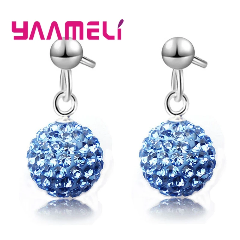 Женские серьги из серебра 925 пробы с фианитами | Украшения и аксессуары