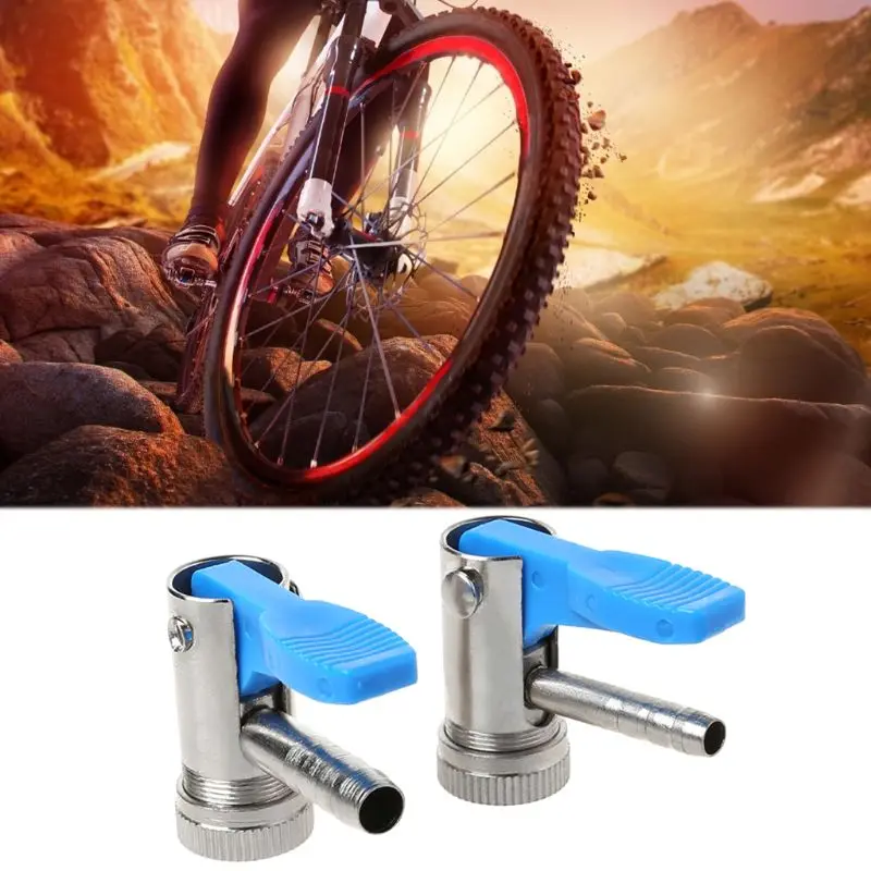 

Bicycle Air Pump Head Inflator Connector Valve 6mm/8mm MTB Bike Parts Cycling Copper Accessories Adapter Conversion Pump Head