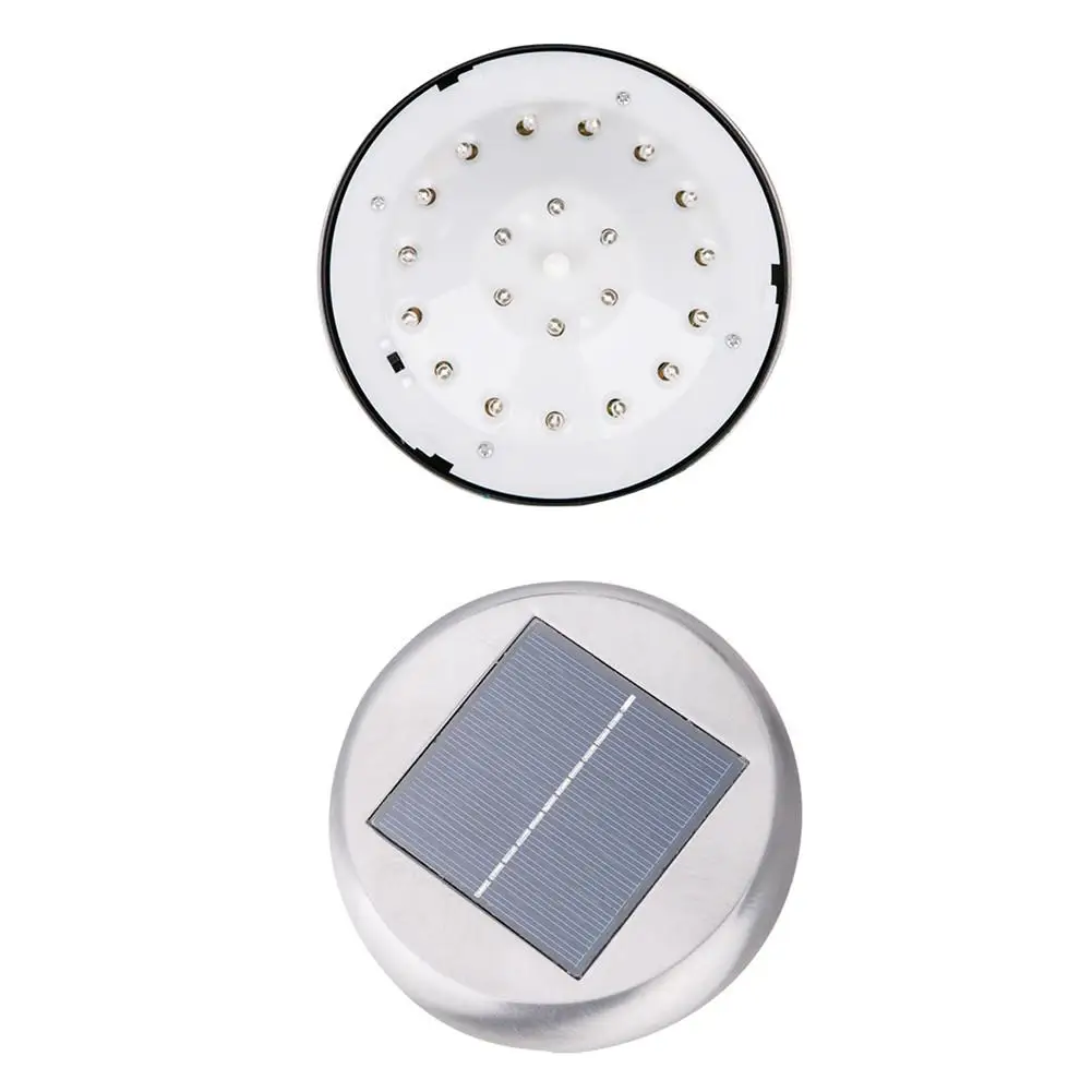 IP44 Водонепроницаемый светодиодный солнечный светильник Post вилла украшения сада