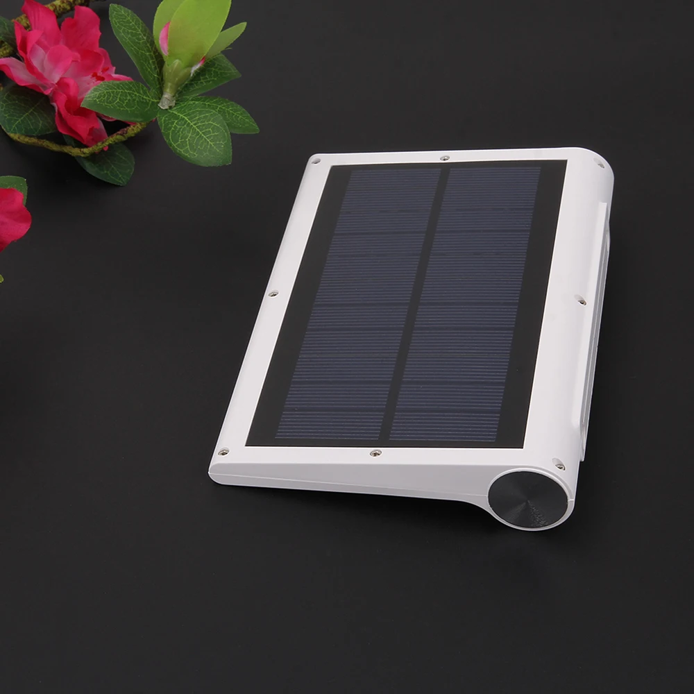 42 светодиодный Водонепроницаемый движения PIR Сенсор Солнечный Мощность