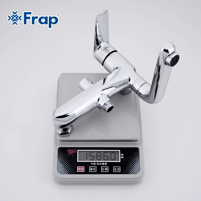 Хромированный кран Frap смеситель для холодной и горячей воды ванной комнаты душа