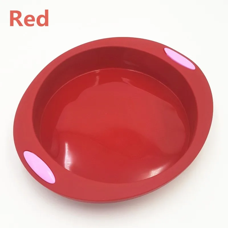 To encounter 29*25*5.3CM 225G Double Color Big Round Shape Cake Moulds Silicone Pastry Jelly Mold Baking Tools |