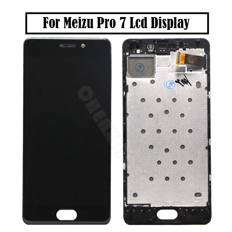 5 2 &quotAmoled для Meizu Pro 7 Lcd M792H дисплей с сенсорным стеклом рамкой дигитайзер сборка