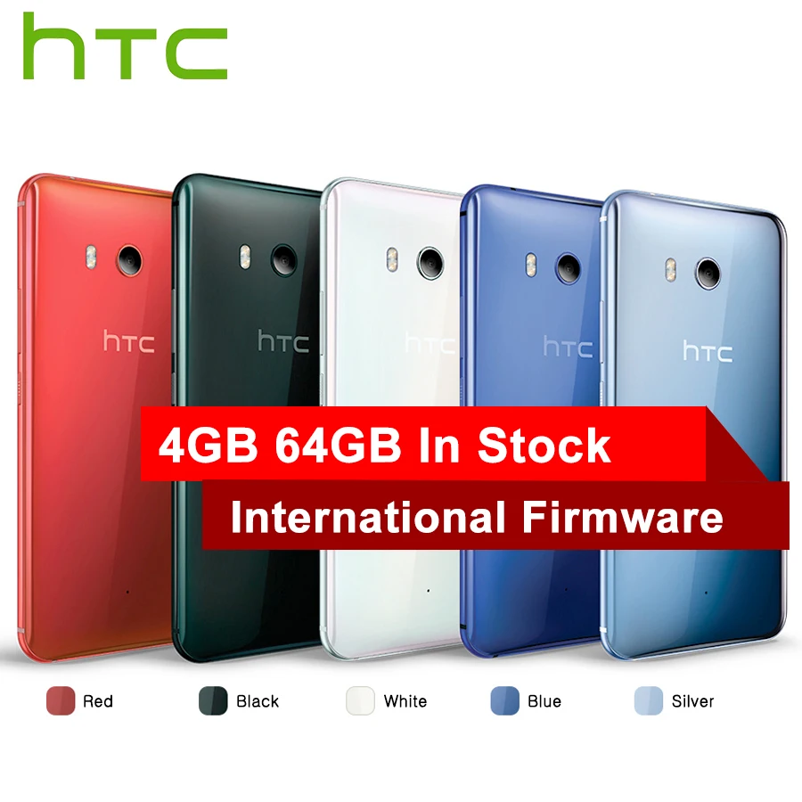 Горячая Распродажа, мобильный телефон htc U11 4G LTE, Восьмиядерный процессор Snapdragon 835, IP67, водонепроницаемый, 6 ГБ ОЗУ, 128 Гб ПЗУ, 5,5 дюйма, 2560x1440 p, смартфон